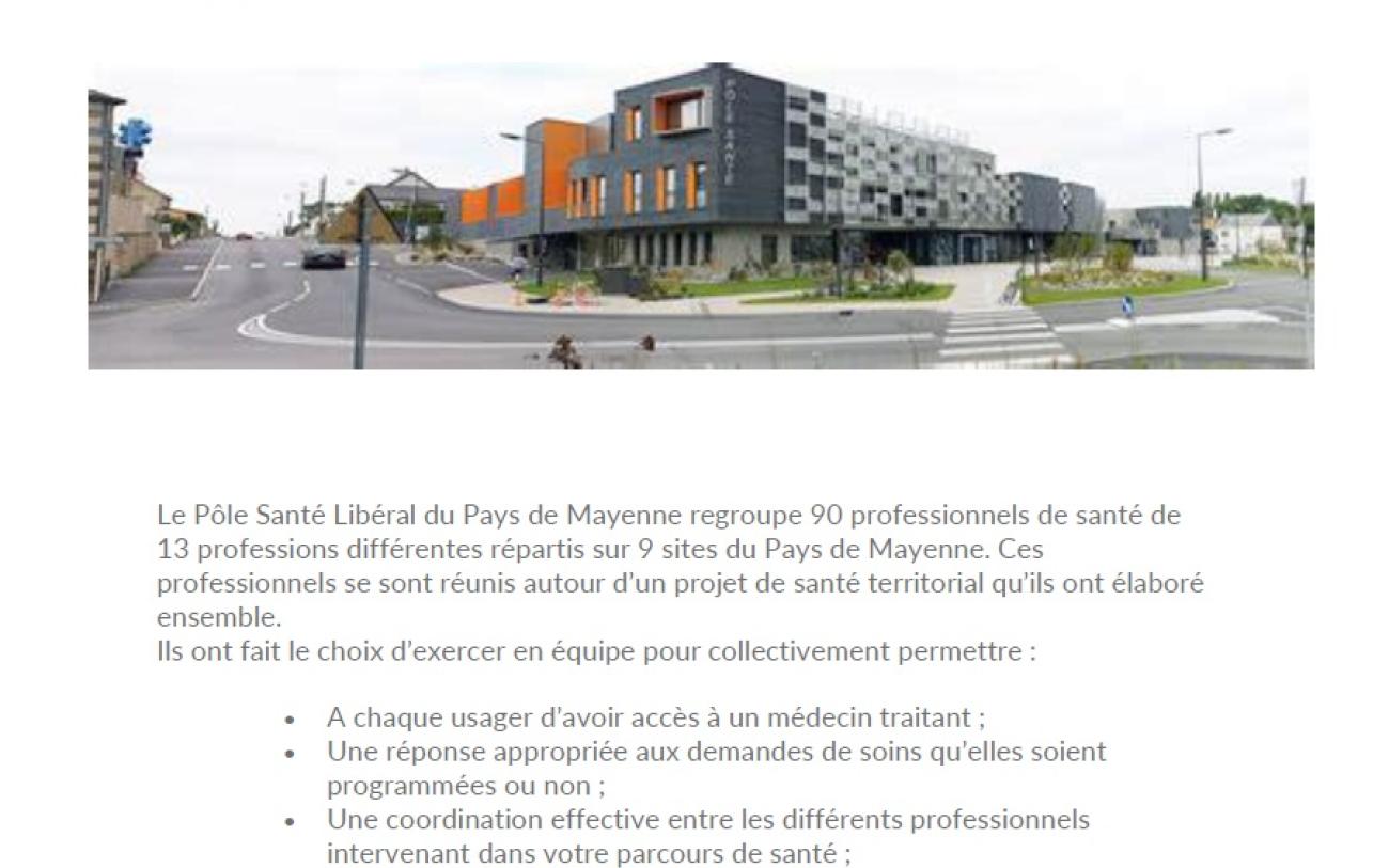 Pôle santé de Mayenne